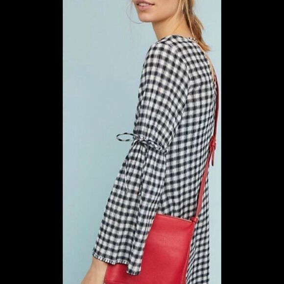 Michael Stars stretch cotton gauze shift dress. - Picture 4 of 12